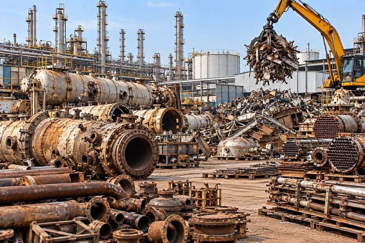 Refinery scrap buyer, dealer and purchaser in UAE