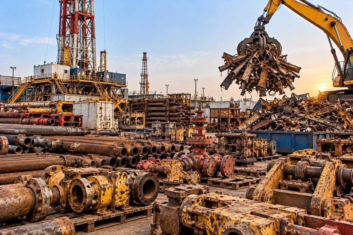 Rig scrap buyer, dealer and purchaser in UAE