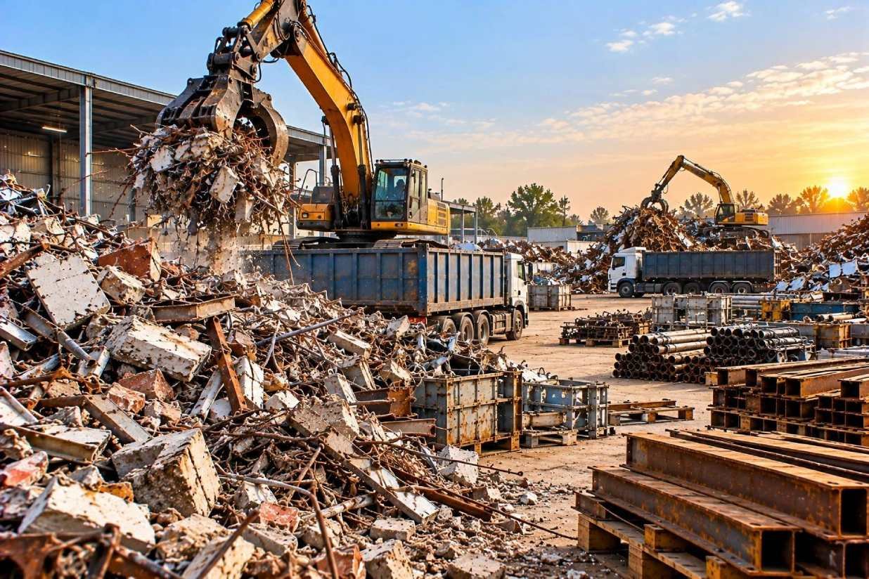 Demolition scrap buyer, dealer and purchaser in UAE