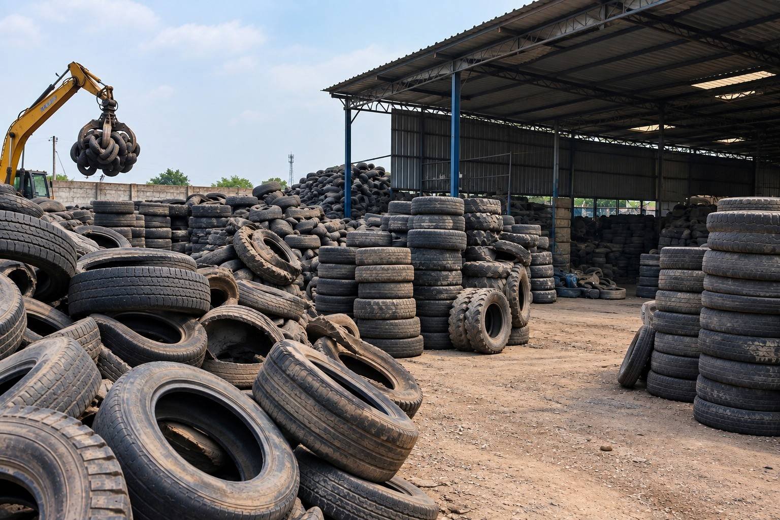 Tyre scrap buyer, dealer and purchaser in UAE