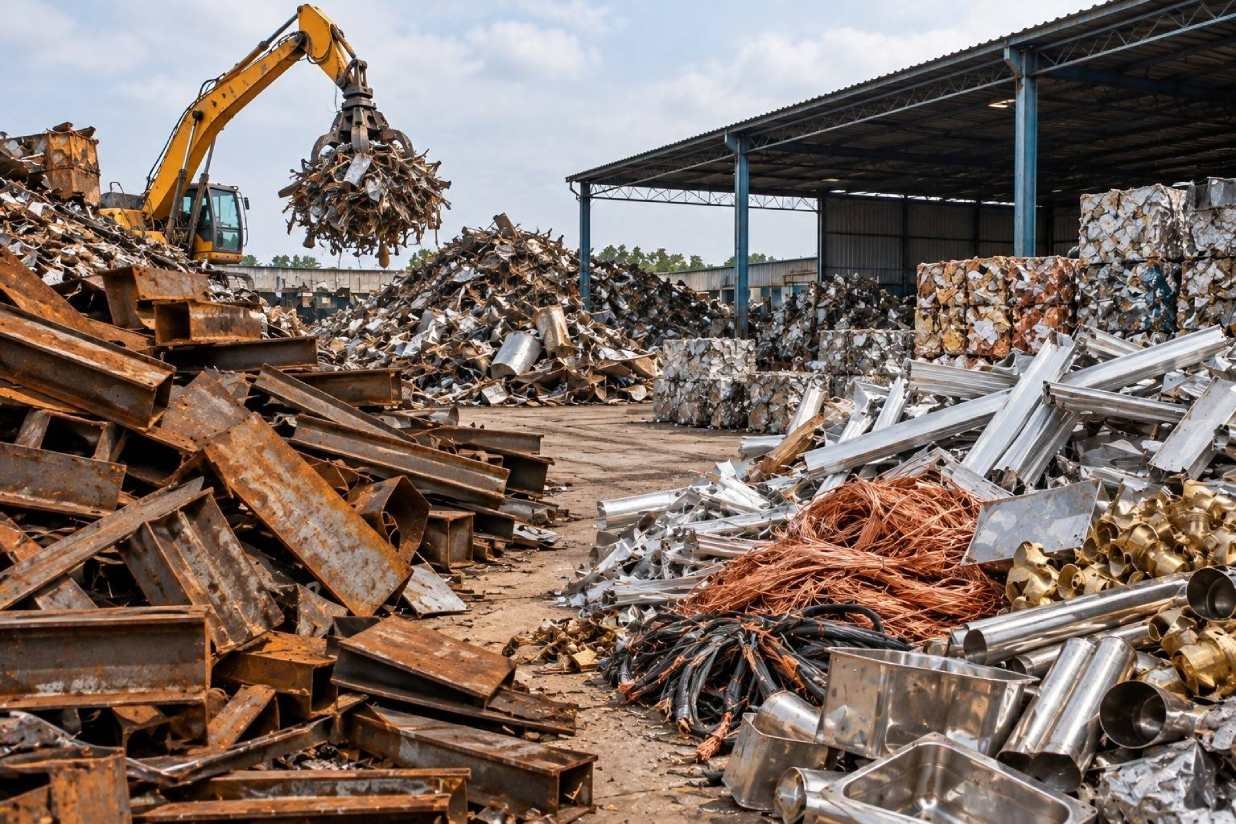 Ferrous and non-ferrous scrap buyer, dealer and purchaser in UAE