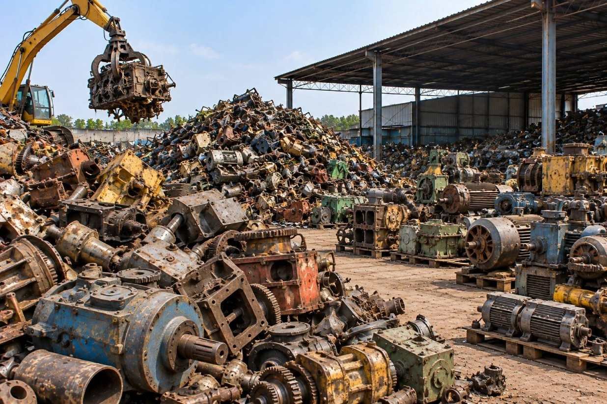 Machinery scrap buyer, dealer and purchaser in UAE