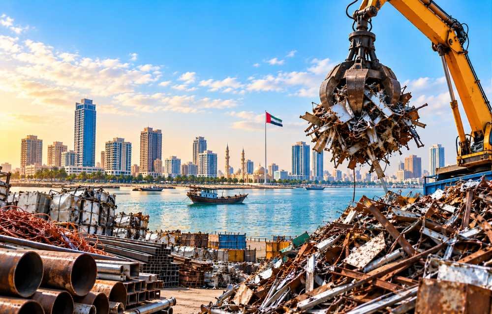 Scrap dealer and scrap buyer for businesses in Ajman, UAE