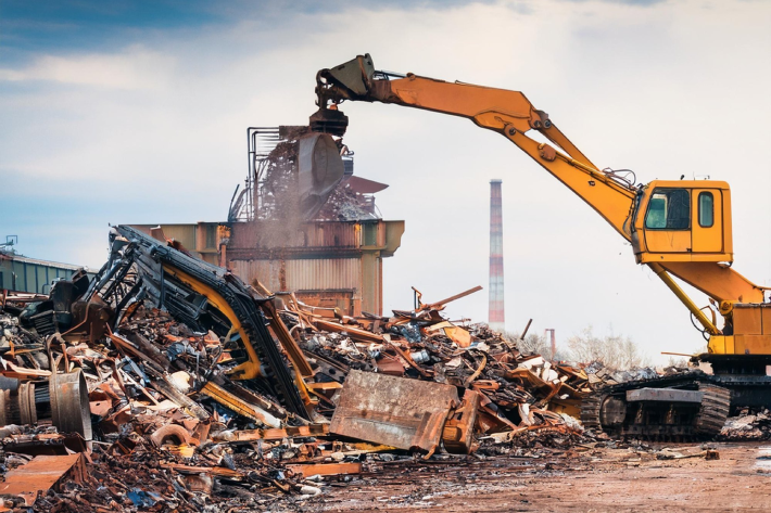 Construction and building demolition scrap buying in UAE