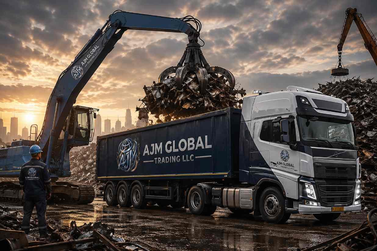 AJM Global scrap dealer and scrap buying operations in UAE